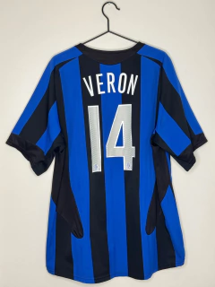 Camiseta Nike Titular Inter Veron (14) 2004/05 - Buenos Dealz 