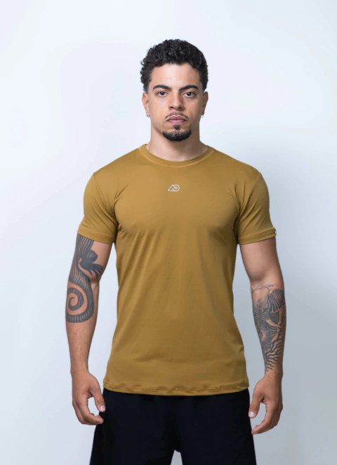 CAMISA AO SPORTS CARAMELO