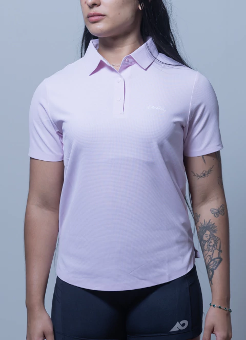 POLO FEMININA TECH LILAS