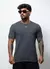 CAMISA TRICOT SLIM CINZA - comprar online