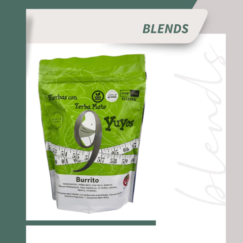 Yerba Mate - 9 Yuyos "Burrito" (SIN T.A.C.C.) x 400grs
