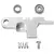 Brazo Palanca Metalico V6 Titan tipo Artillery - comprar online
