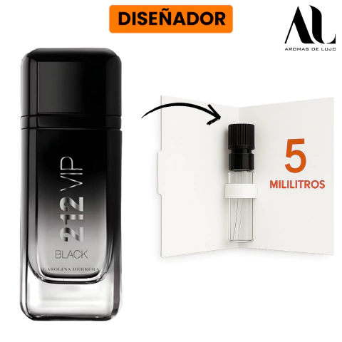 Decant 5ml - 212 VIP Black EDP de CAROLINA HERRERA - comprar online