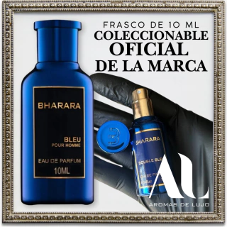 Decant Oficial 10 ml - Bharara Double Bleu EDP Collection