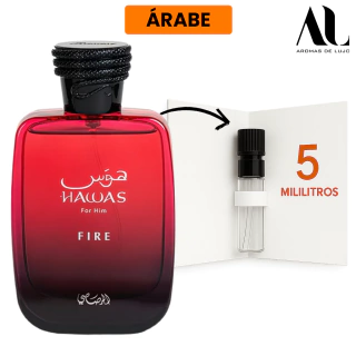 Decant 5ml - Hawas Fire de Rasasi