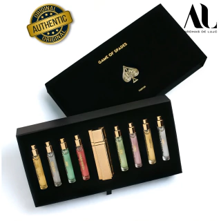 Set 2 Game of Spades 9 Decants de 10ml de Jo Milano Paris (Colección Limitada)