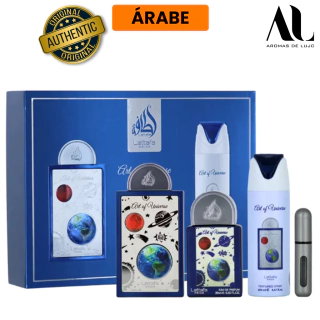 Lattafa Art Of Universe Set Perfume 100ml + Mini 20ml + Spray 200ml