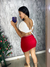 Cropped celeste na internet