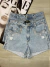 Short jeans strass