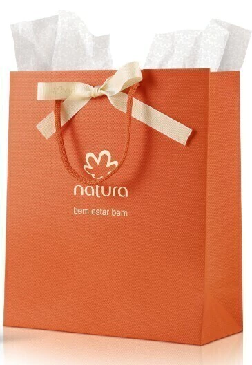 SACOLA DE PRESENTE P NATURA