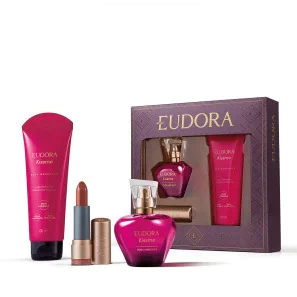 ESTOJO PRESENTEAVEL KISS ME ROSA MARCANTE