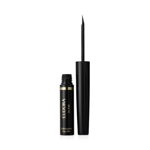 DELINEADOR LIQUIDO PARA OS OLHOS PRETO EUDORA GLAM 3ml