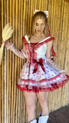 Vestido junino Noivinha - Ester - DonnaZu Trajes