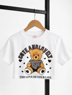 Cropped Urso cute na internet