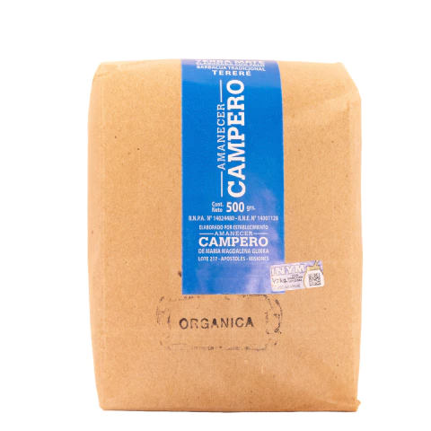 Yerba Mate Amanecer Campero Barbacuá Tereré 500 Gr