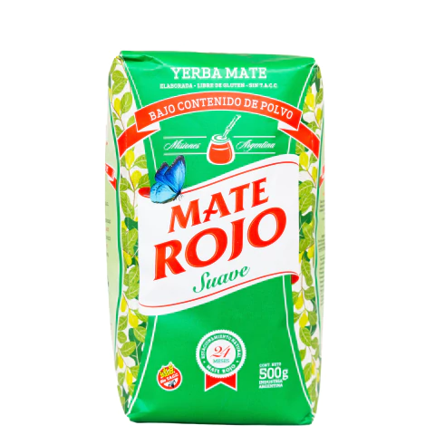 Yerba Mate Mate Rojo Suave Biodegradable 500 Gr - comprar online