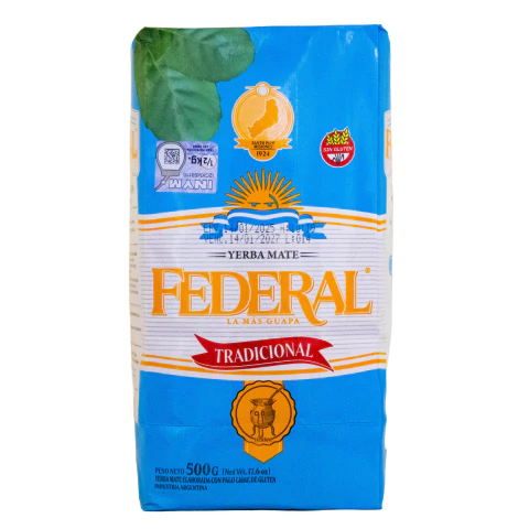 Yerba Mate Federal Tradicional 500 Gr