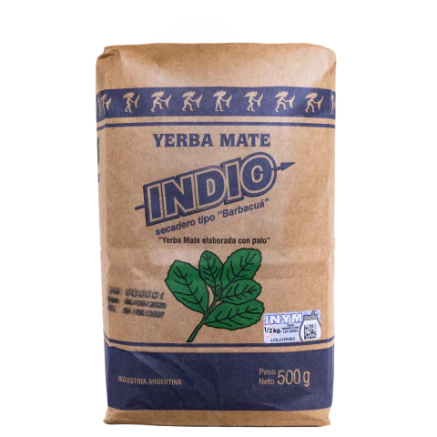Yerba Mate Indio Barbacua 500 Gr