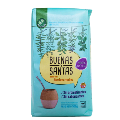 Yerba Mate Buenas y Santas Compuesta 500 Gr