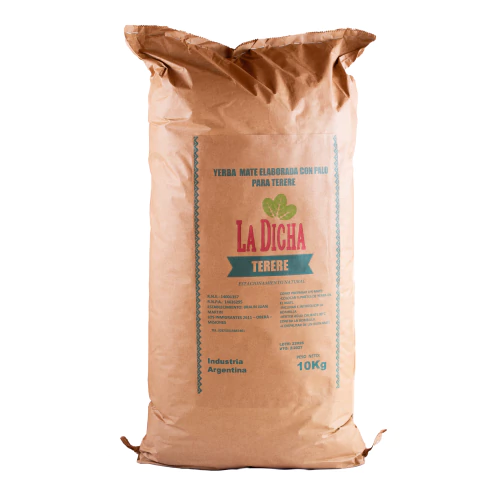 Yerba Mate La Dicha Barbacua Canchada 10 Kg - comprar online