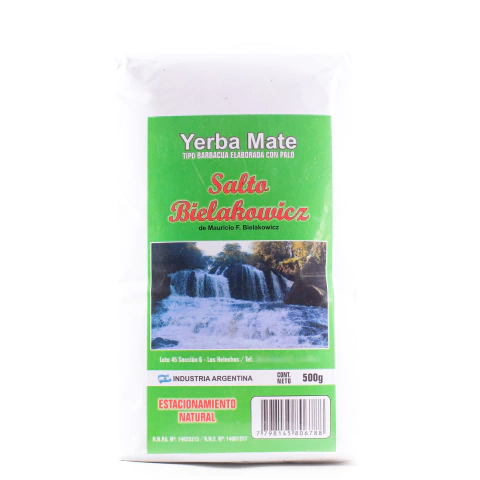 Yerba Mate Salto Bielakowicz Barbacua 500 Gr