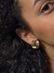 Brinco Martelado Dourado - comprar online