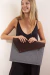 Zenith Leather and Felt Laptop Holder - Black Horn Leather Goods
