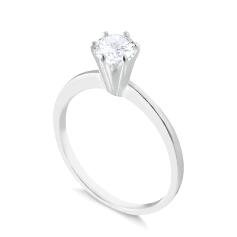 ANEL SOLITÁRIO CLÁSSICO 4MM - comprar online