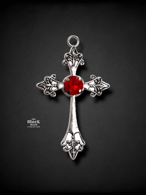 DIJE CROSS CHURCH RED x 1u - comprar online