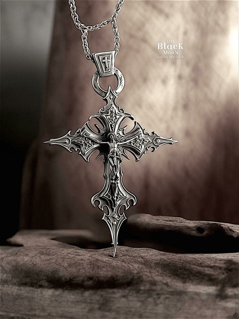 COLLAR CRUZ GOTICA