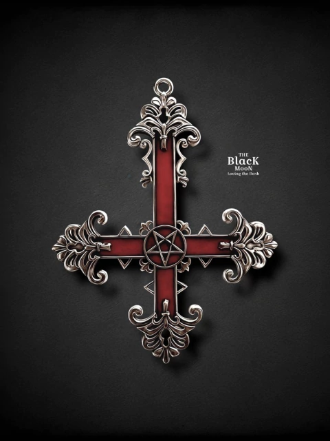 DIJE CROSS PENTA RED XL x 1u - comprar online