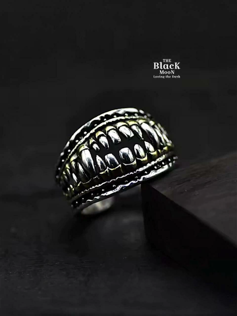ANILLO DIENTES SATAN