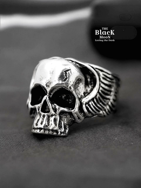 ANILLO SKULL WINGS XL