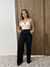 Calça de Linho - Preta - Samantha Lopez