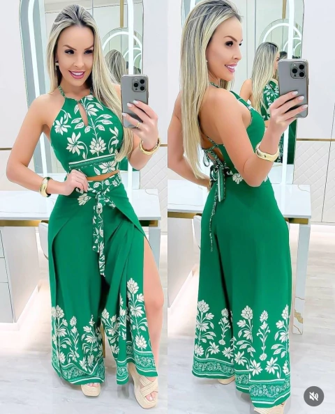 Conjunto Calça Envelope - Ref: 1209 - comprar online