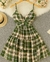 Kit Vestido Rodado Xadrez - Ref: 633 - comprar online