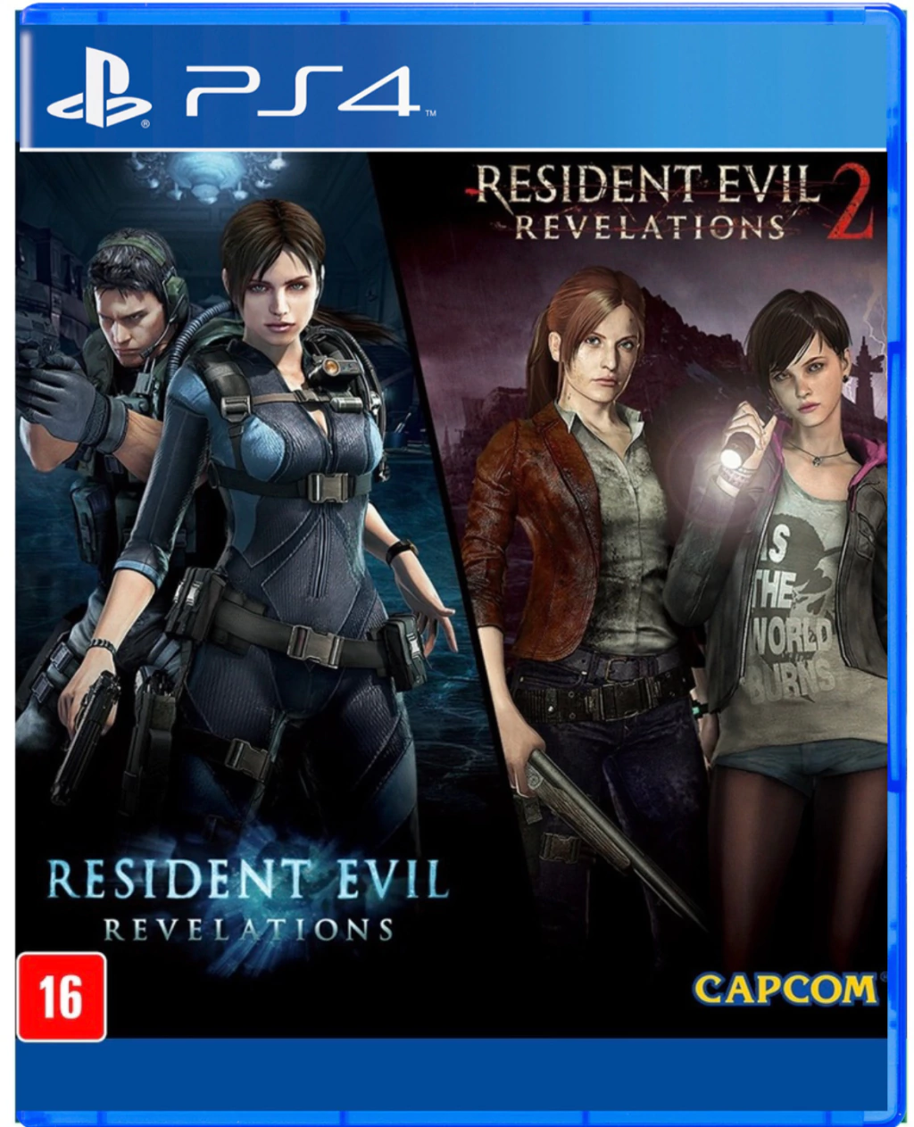 RESIDENT EVIL REVELATIONS 1 & 2 BUNDLE PS4