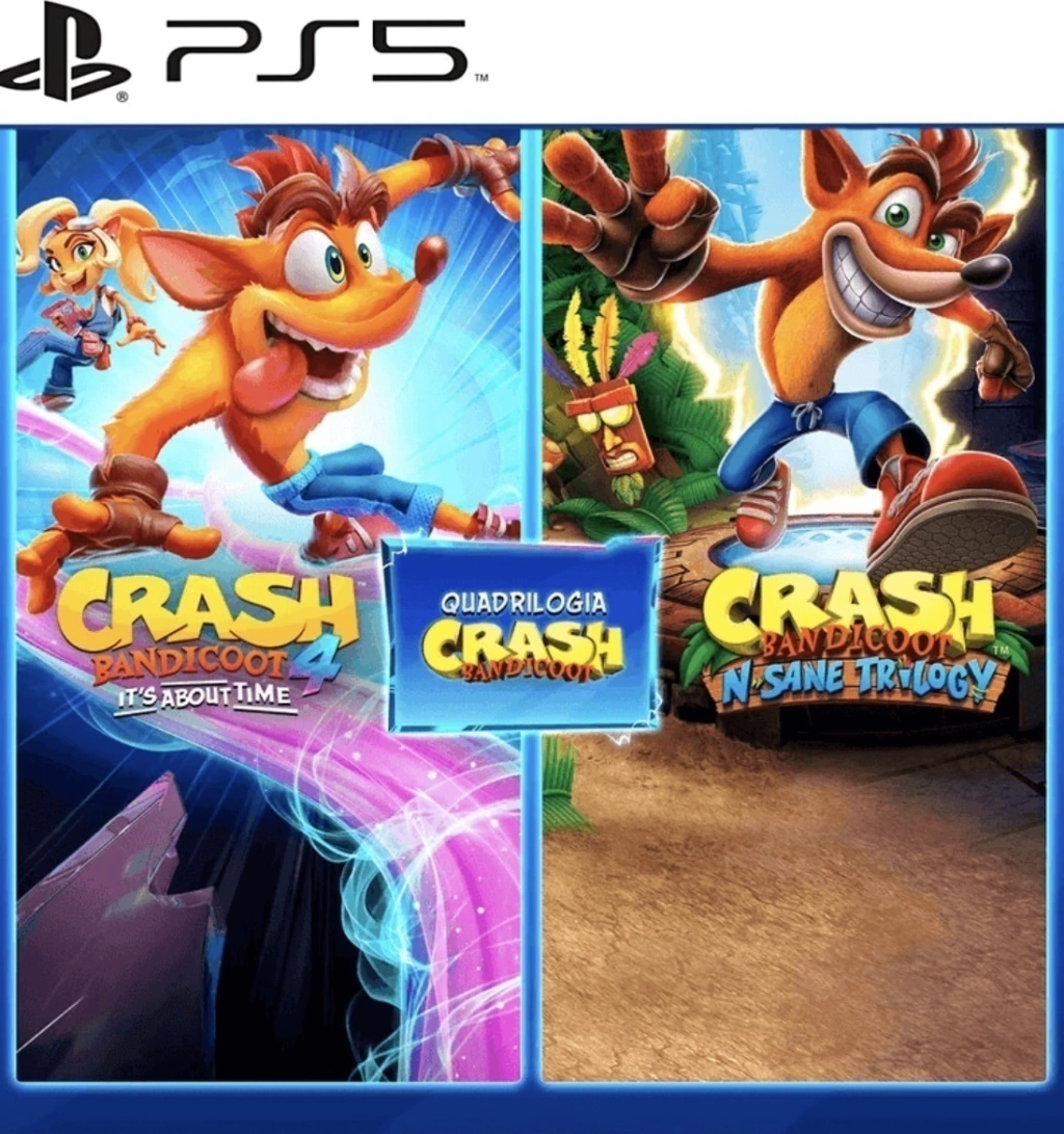 Crash Bandicoot™ - Pacote Quadrilogia PS5