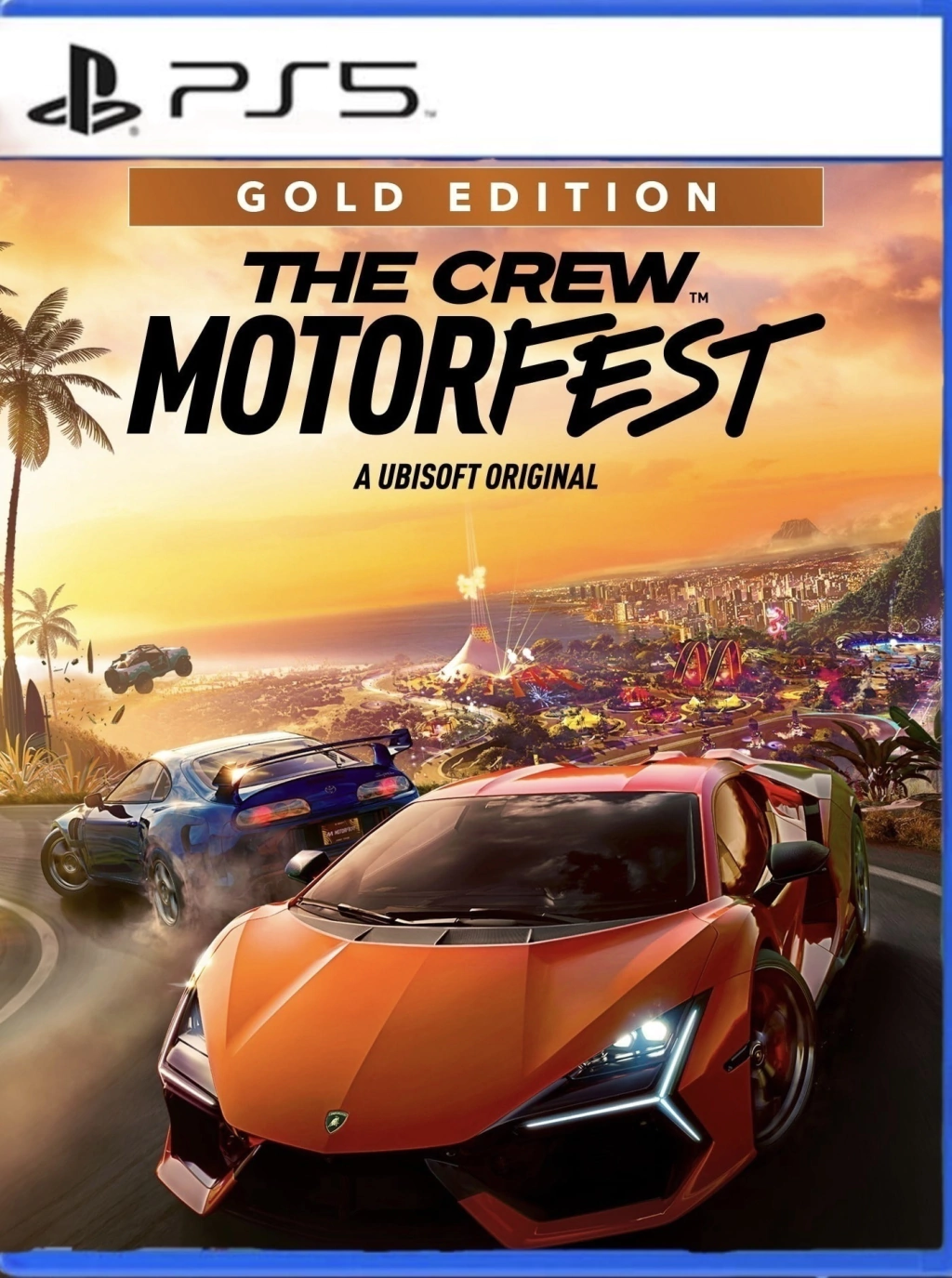THE CREW MOTORFEST GOLD EDITON PS5
