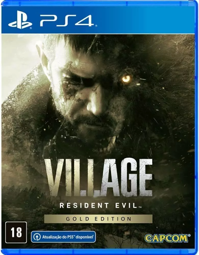 RESIDENT EVIL VILLAGE GOLD EDITION PS4 - ALUGUEL
