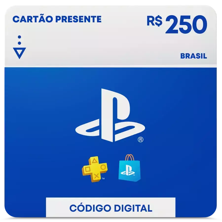 PLAYSTATION STORE - CARTÃO PRESENTE DIGITAL [EXCLUSIVO BRASIL]