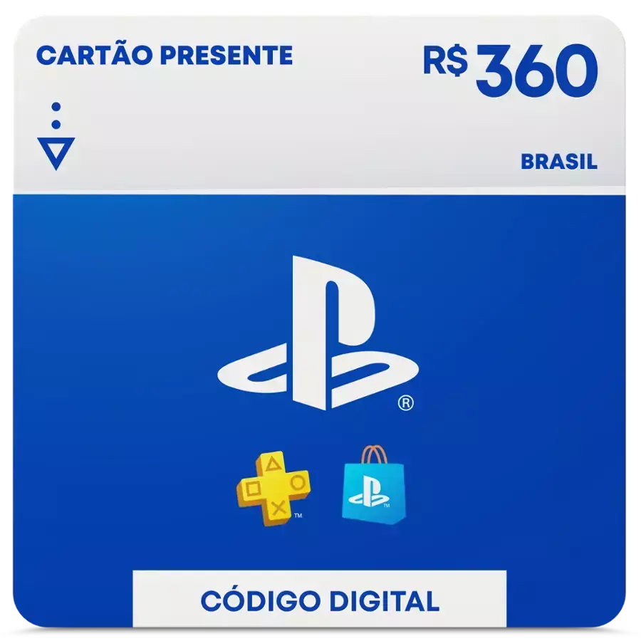 PLAYSTATION STORE - CARTÃO PRESENTE DIGITAL [EXCLUSIVO BRASIL] PLAYSTATION STORE - CARTÃO PRESENTE DIGITAL [EXCLUSIVO BRASIL]