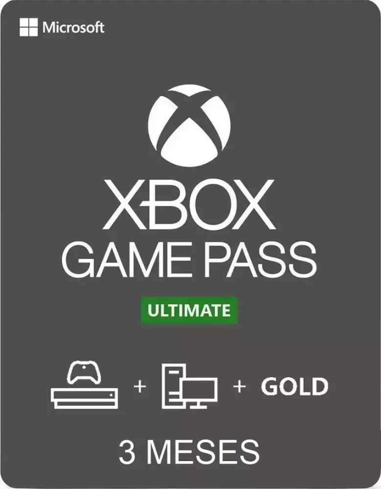 XBOX GAME PASS ULTIMATE 3- MESES