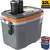 Caixa Térmica Suv 32 Litros Termolar Cooler Com Alça Trava Para Pesca Camping Praia Lazer Cinza Azul Vermelho