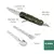 Talher Canivete Multifuncional Amazonas Inox Canivete Garfo Colher Faca Abridor - comprar online