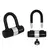 Cadeado Bike U Lock Trava C/ Cabo Aço 1,5mt X 12mm Elleven - comprar online