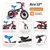 Bicicleta Bike Criança 2 A 5 Anos Aro 12 Nathor Infantil C/ Rodinha MENINO e MENINA de 90cm a 1m - comprar online