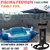 Piscina Americana Original Family Pool 3.000 Litros c/ Encostos e Assentos c/ Bomba de Inflar Manual - comprar online