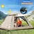 Barraca Camping Automatica Impermeavel 1500mm 3-4 Pessoas 210*210*140cm JOYFOX - loja online