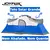 Imagem do Barraca Camping tamanho grande 488CM*213CM*188CM Barraca 8-10 pessoas impermeável Com 2 Quartos JOYFOX